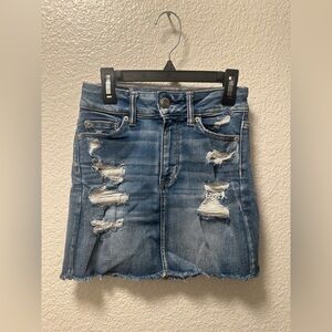 American eagle Jean skirt size 00